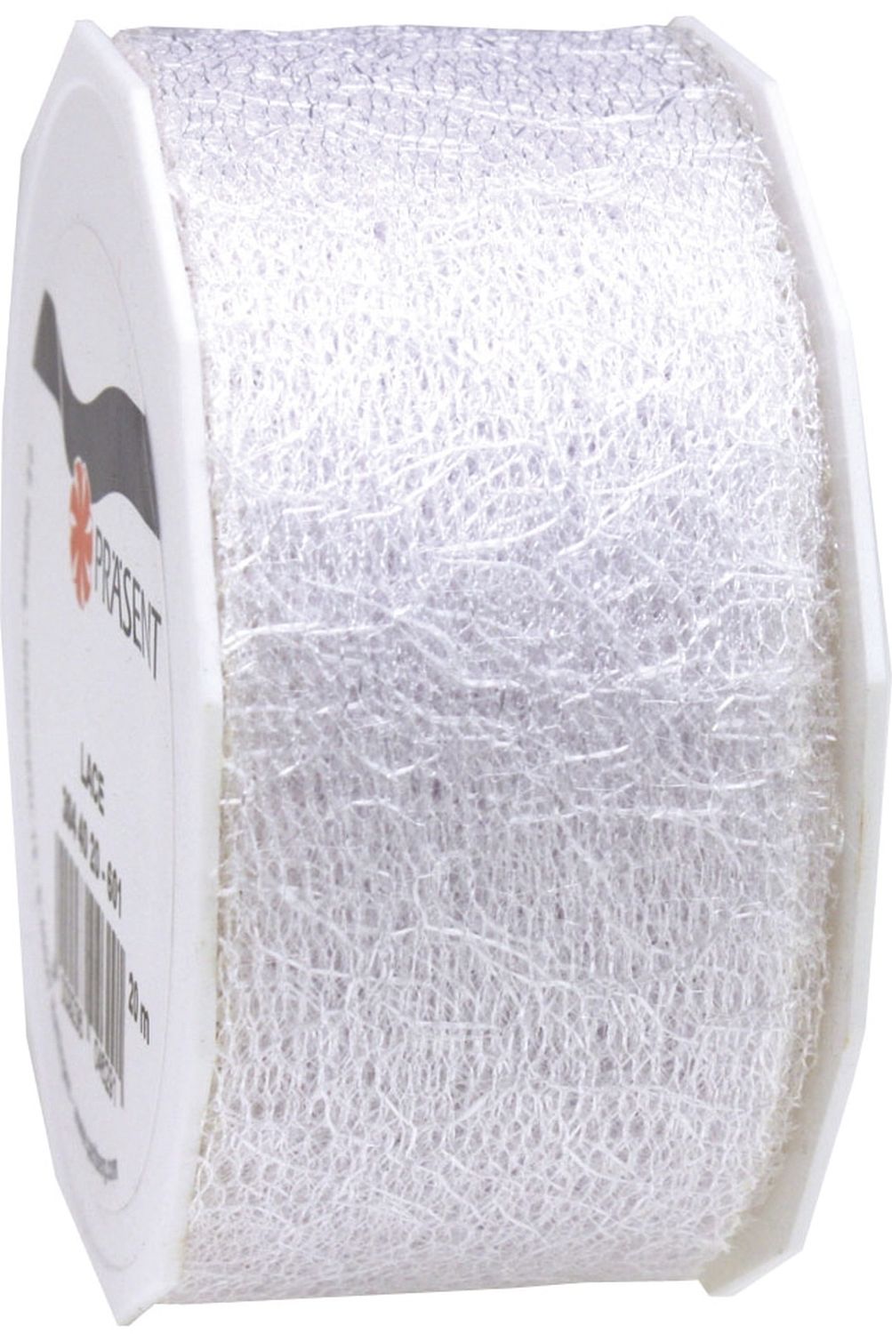 Zierband - 40 mm x 20 m, weiß Zierband - 40 mm x 20 m, weiß
