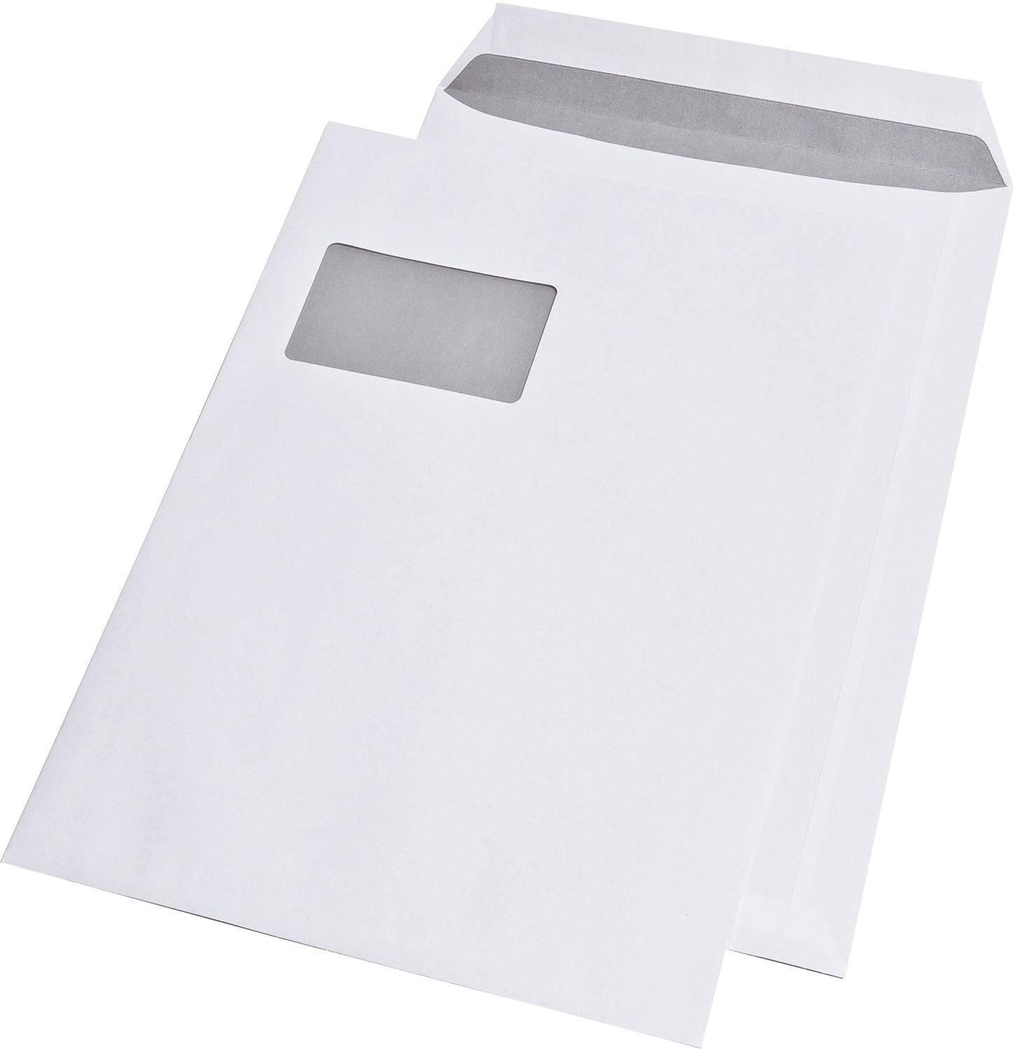 Versandtaschen MAILmedia® 30005515,C4 , mit Fenster, selbstklebend, 90 g/qm, weiß, 250 Stück