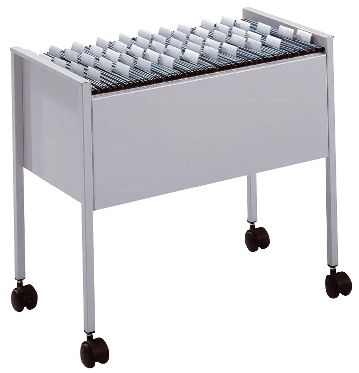 Hängemappenwagen Durable Economy 80 3095 23 für 80 Mappen A4, silbermetallic Hängemappenwagen Durable Economy 80 3095 23 für 80 Mappen A4, silbermetallic