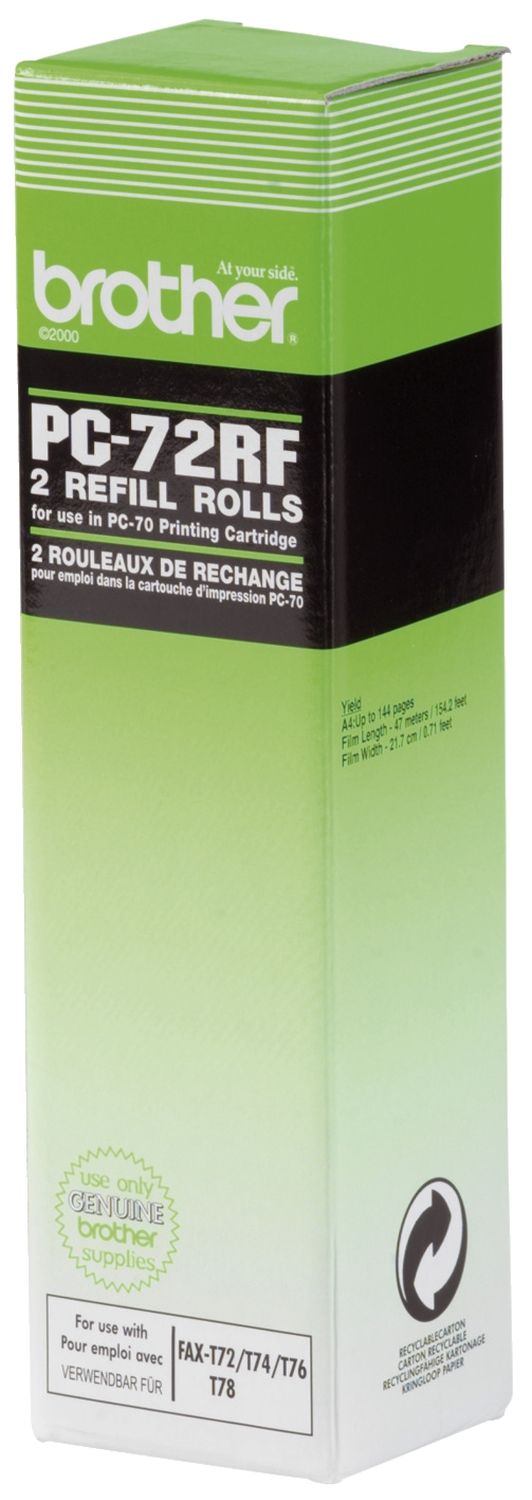 Original Brother Thermo-Transfer-Rolle (27720,PC-72RF) Original Brother Thermo-Transfer-Rolle (27720,PC-72RF)