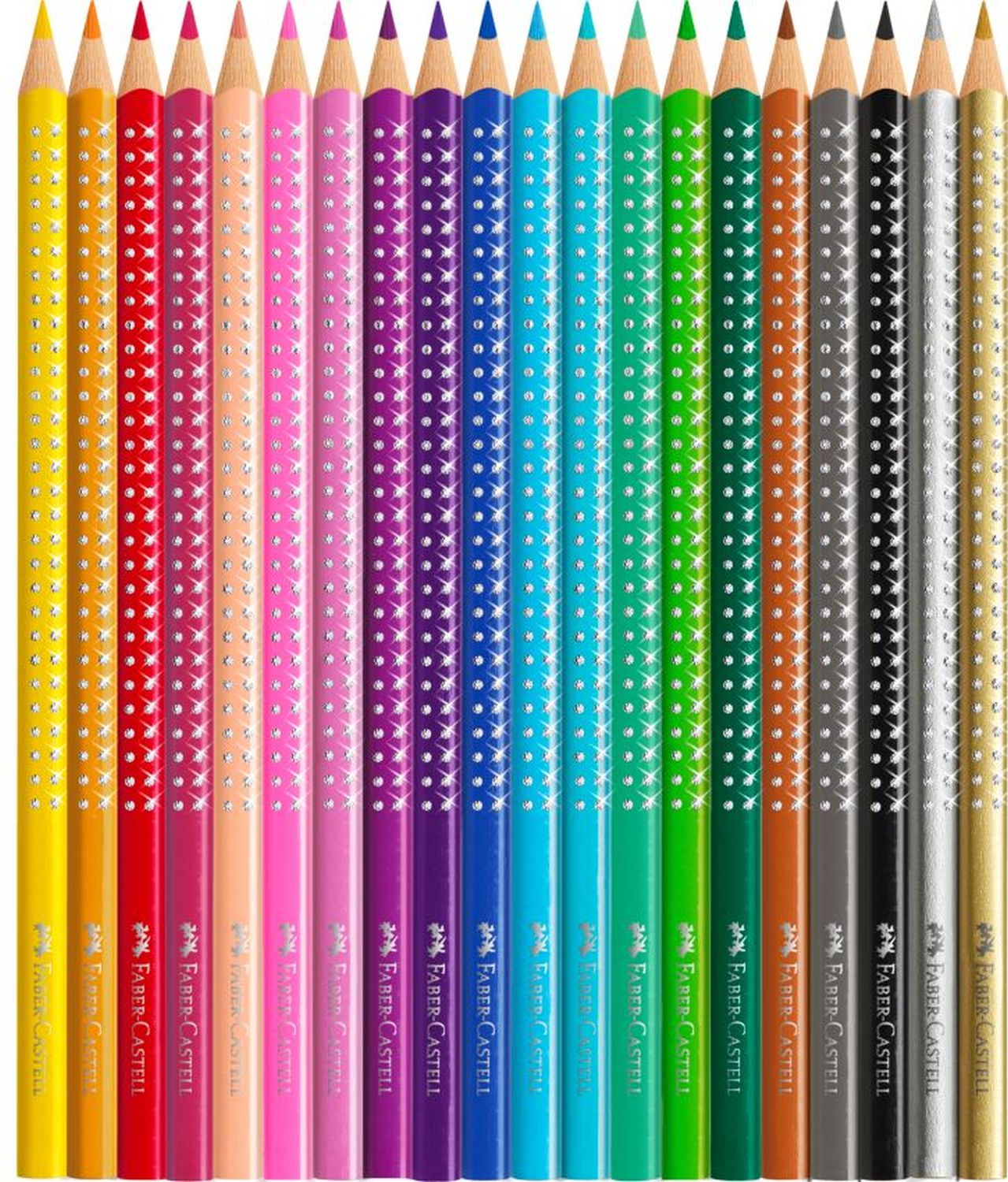 Geschenkset Sparkle - 20 Farben sortiert, Metalletui inkl. Spitzdose Mini Geschenkset Sparkle - 20 Farben sortiert, Metalletui inkl. Spitzdose Mini