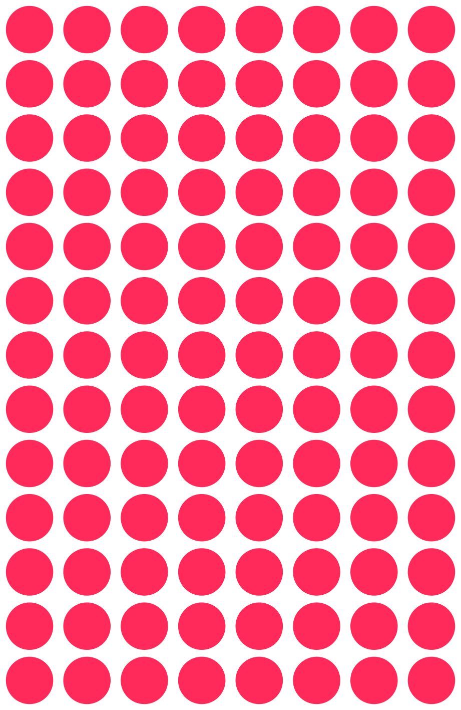 3010 Markierungspunkte - Ø 8 mm, 4 Blatt/416 Etiketten, rot 3010 Markierungspunkte - Ø 8 mm, 4 Blatt/416 Etiketten, rot