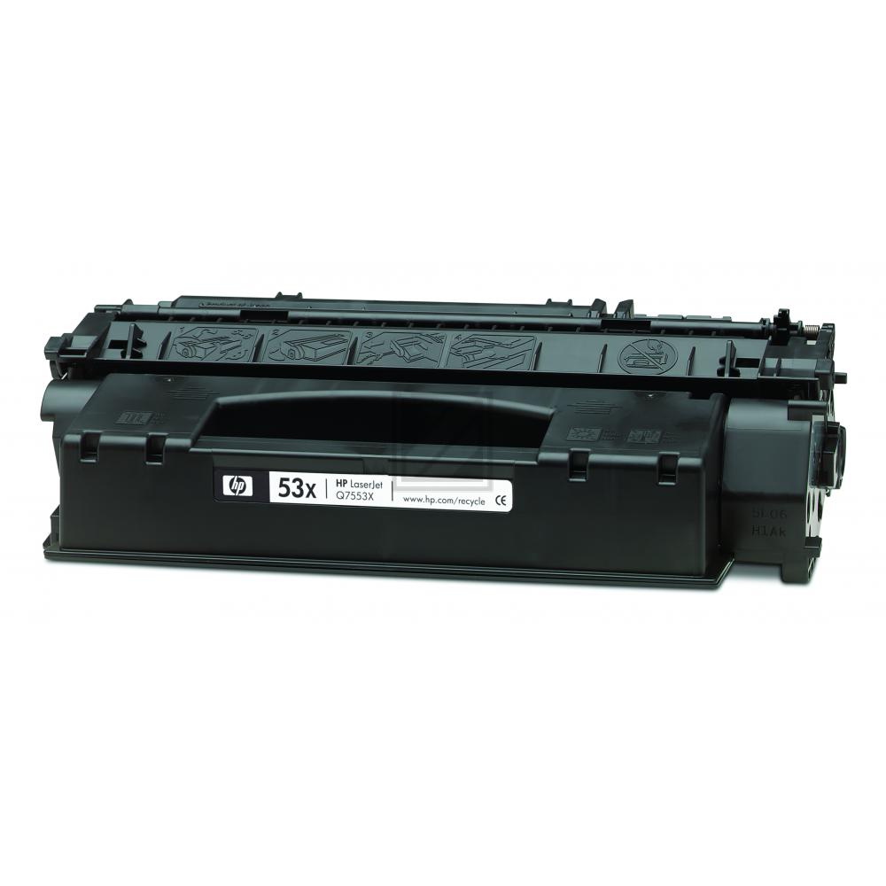 Original HP Tonerkartusche schwarz (Q7553X,53X,53XBK,53XBLACK,NO53X,NO53XBK,NO53XBLACK)