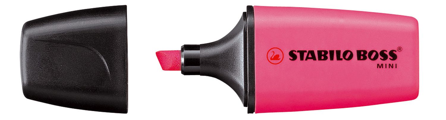 Textmarker - BOSS MINI - Einzelstift - pink Textmarker - BOSS MINI - Einzelstift - pink