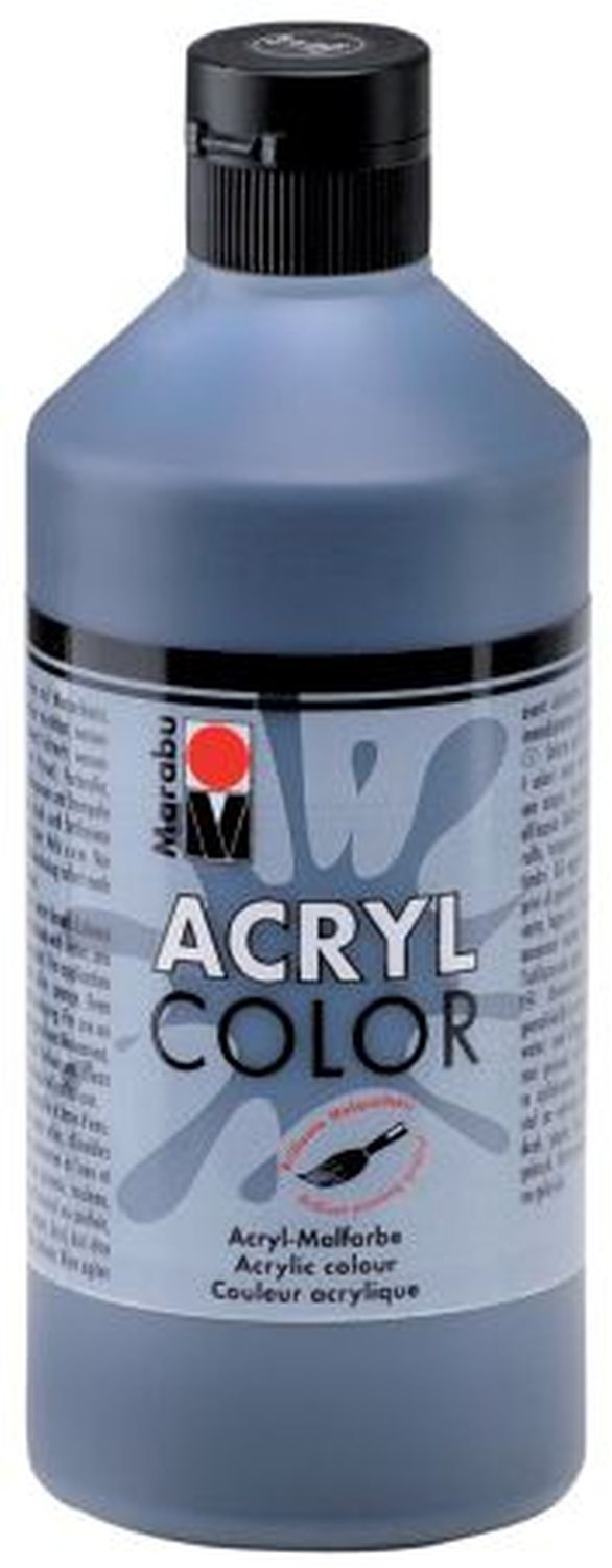 Acrylfarbe Color - schwarz, 500 ml Acrylfarbe Color - schwarz, 500 ml