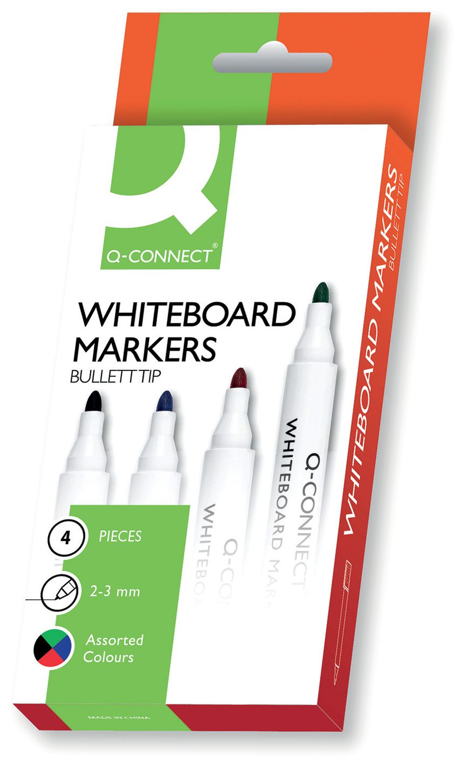 Whiteboard Marker - 1,5 - 3 mm, 4er Pack sortiert Whiteboard Marker - 1,5 - 3 mm, 4er Pack sortiert
