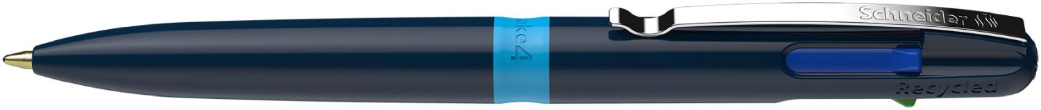 Vierfarbkugelschreiber Take 4 - dokumentenecht, M, blau Vierfarbkugelschreiber Take 4 - dokumentenecht, M, blau