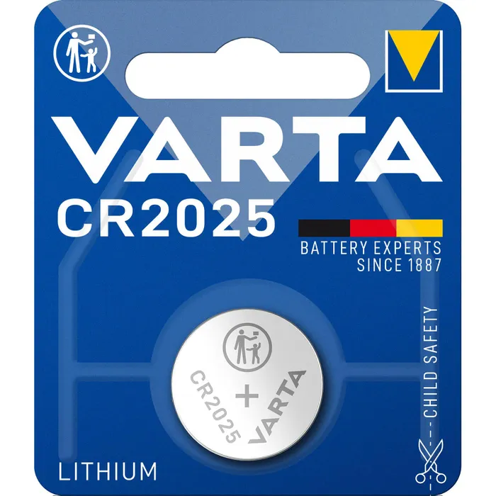 Knopfzelle Varta 6025, CR2025, 3 V