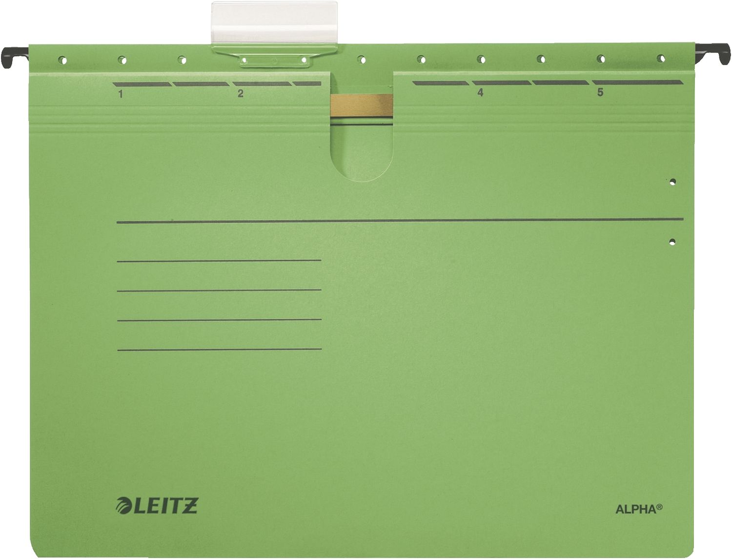 Hängehefter Leitz ALPHA® 1984-30-55, DIN A4, kaufmännische Heftung, Pendarec-Karton 275g, grün, 5 Stück Hängehefter Leitz ALPHA® 1984-30-55, DIN A4, kaufmännische Heftung, Pendarec-Karton 275g, grün, 5 Stück