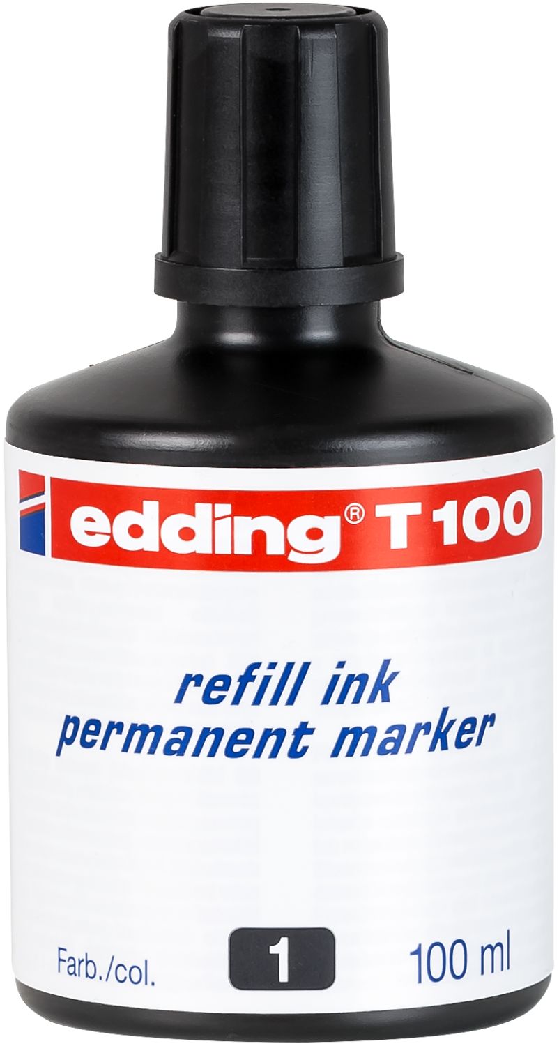 T 100 Nachfülltusche - 100 ml, schwarz T 100 Nachfülltusche - 100 ml, schwarz