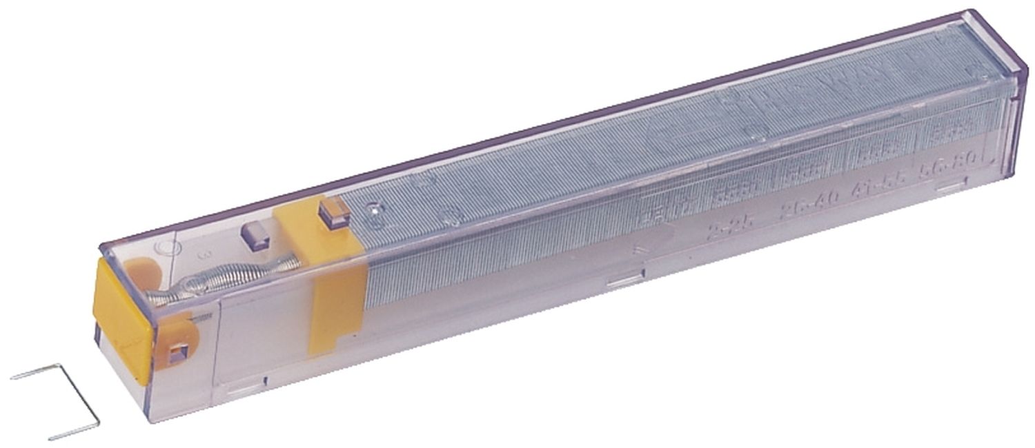 5592 Heftklammern K8 - Einweg-Kassette, 5x210 Stück, gelb 5592 Heftklammern K8 - Einweg-Kassette, 5x210 Stück, gelb