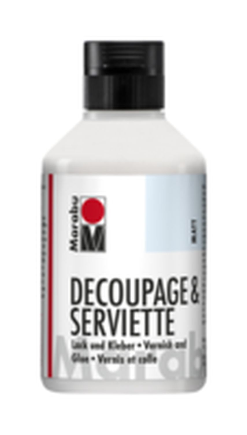 Servietten-Lack & Kleber - matt, 250 ml Servietten-Lack & Kleber - matt, 250 ml