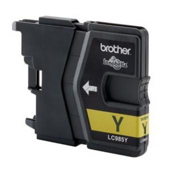Original Tinte brother LC-985Y, ca. 260 Seiten, yellow