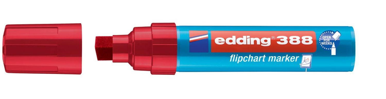 388 Flipchartmarker - 4 - 12 mm, rot 388 Flipchartmarker - 4 - 12 mm, rot