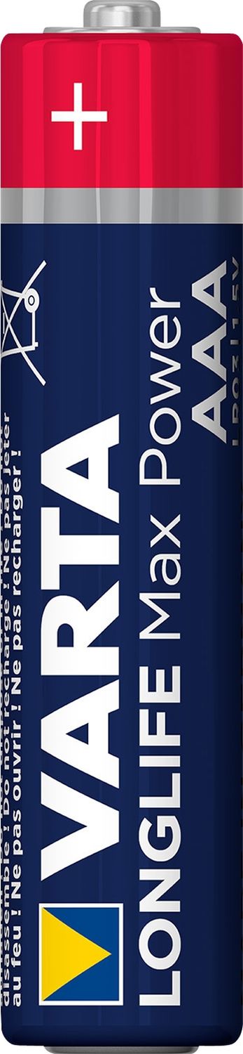 Batterien LONGLIFE Max Power - Micro/LR03/AAA, 1,5 V Batterien LONGLIFE Max Power - Micro/LR03/AAA, 1,5 V