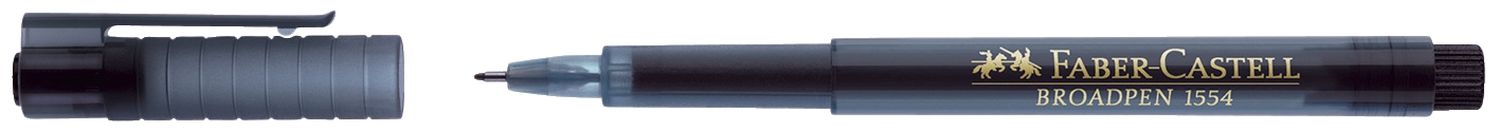 Fineliner BROADPEN 1554 - 0,8 mm, schwarz (dokumentenecht) Fineliner BROADPEN 1554 - 0,8 mm, schwarz (dokumentenecht)