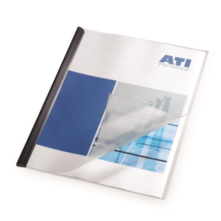 Klemmschienenhülle - transparent, 1 - 100 Blatt, A4, PP, 10 Stück Klemmschienenhülle - transparent, 1 - 100 Blatt, A4, PP, 10 Stück