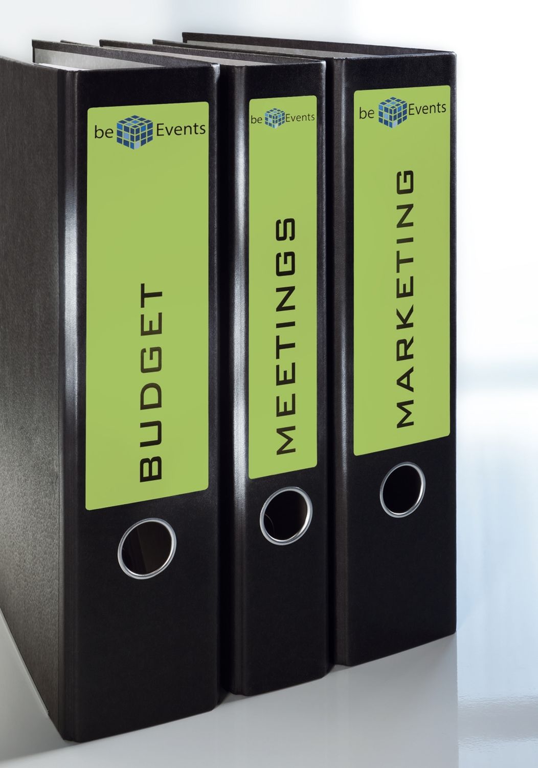 Rückenschilder farbig Avery Zweckform L4768-20 PC-beschriftbar, breit/kurz 61 x 192 mm, 20 Bogen/80 Etiketten, grün