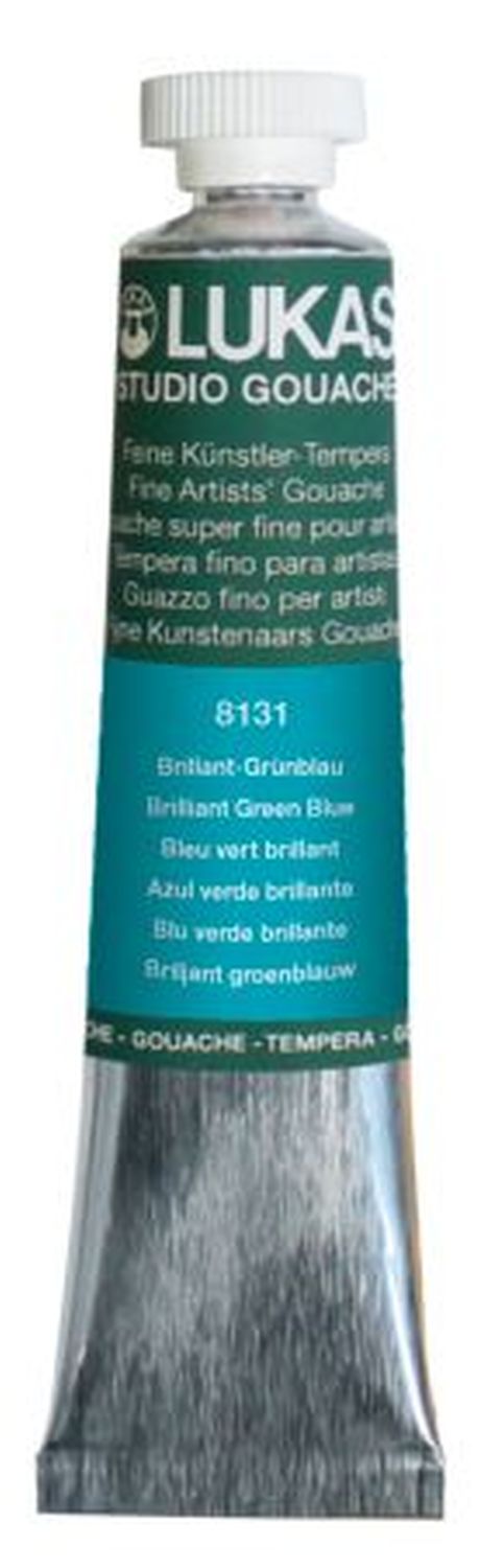 Gouachefarbe STUDIO - 20 ml, brillant-grünblau