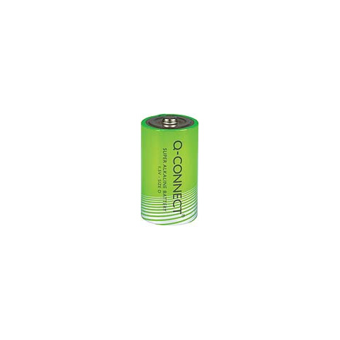 Batterien Q-Connect D, KF00491, Mono, LR20, 1,5 V, 2 Stück