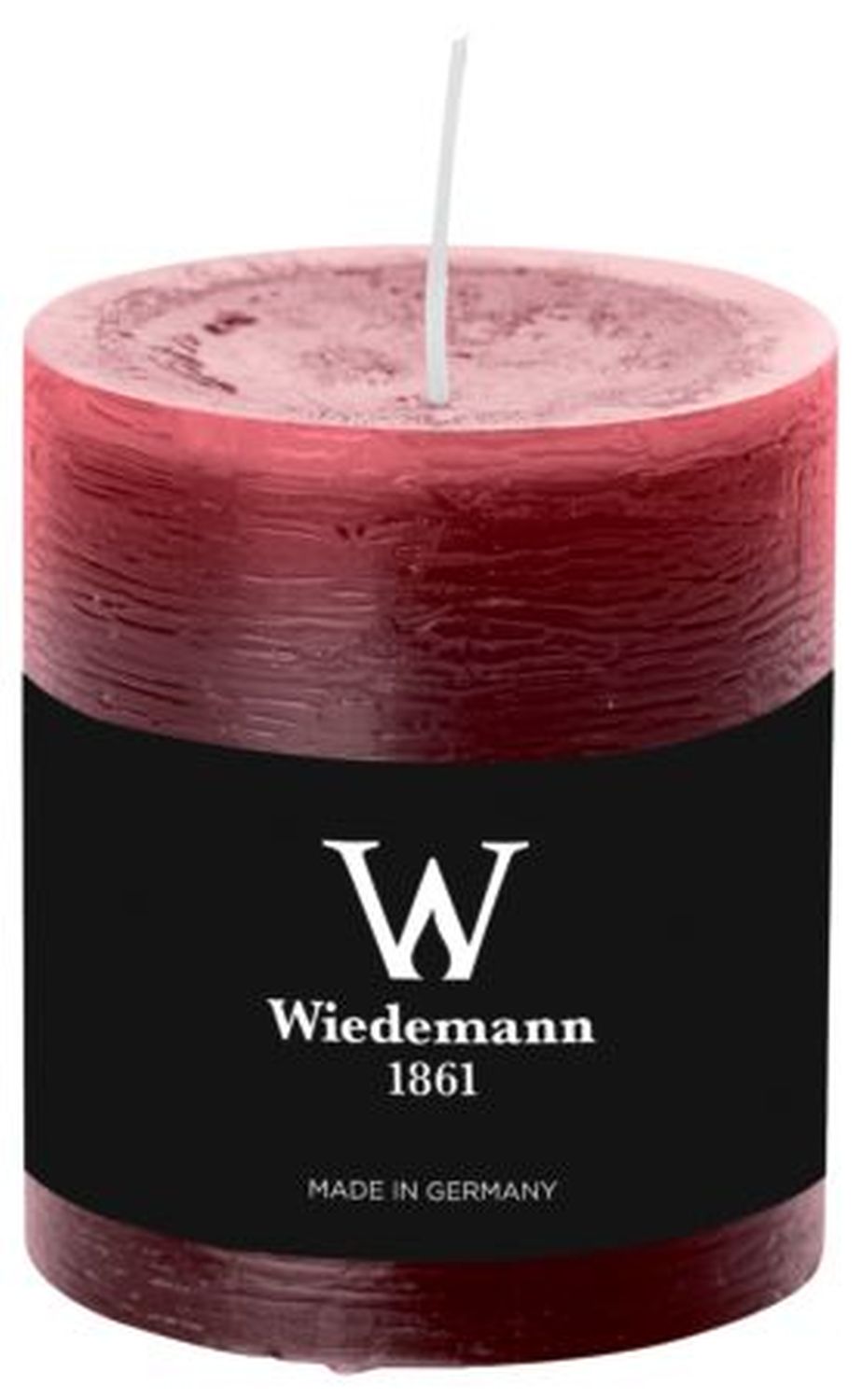 Stumpenkerze - 80 x 68 mm, bordeaux Stumpenkerze - 80 x 68 mm, bordeaux