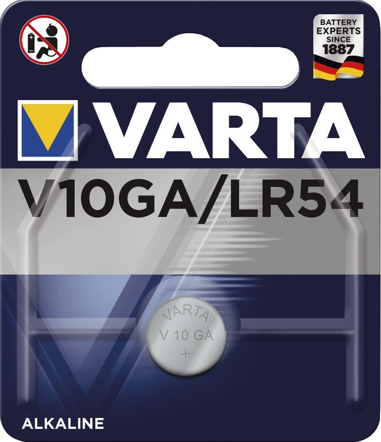 Batterien Electronics Alkali-Mangan - V 10 GA, 1,5 V Batterien Electronics Alkali-Mangan - V 10 GA, 1,5 V