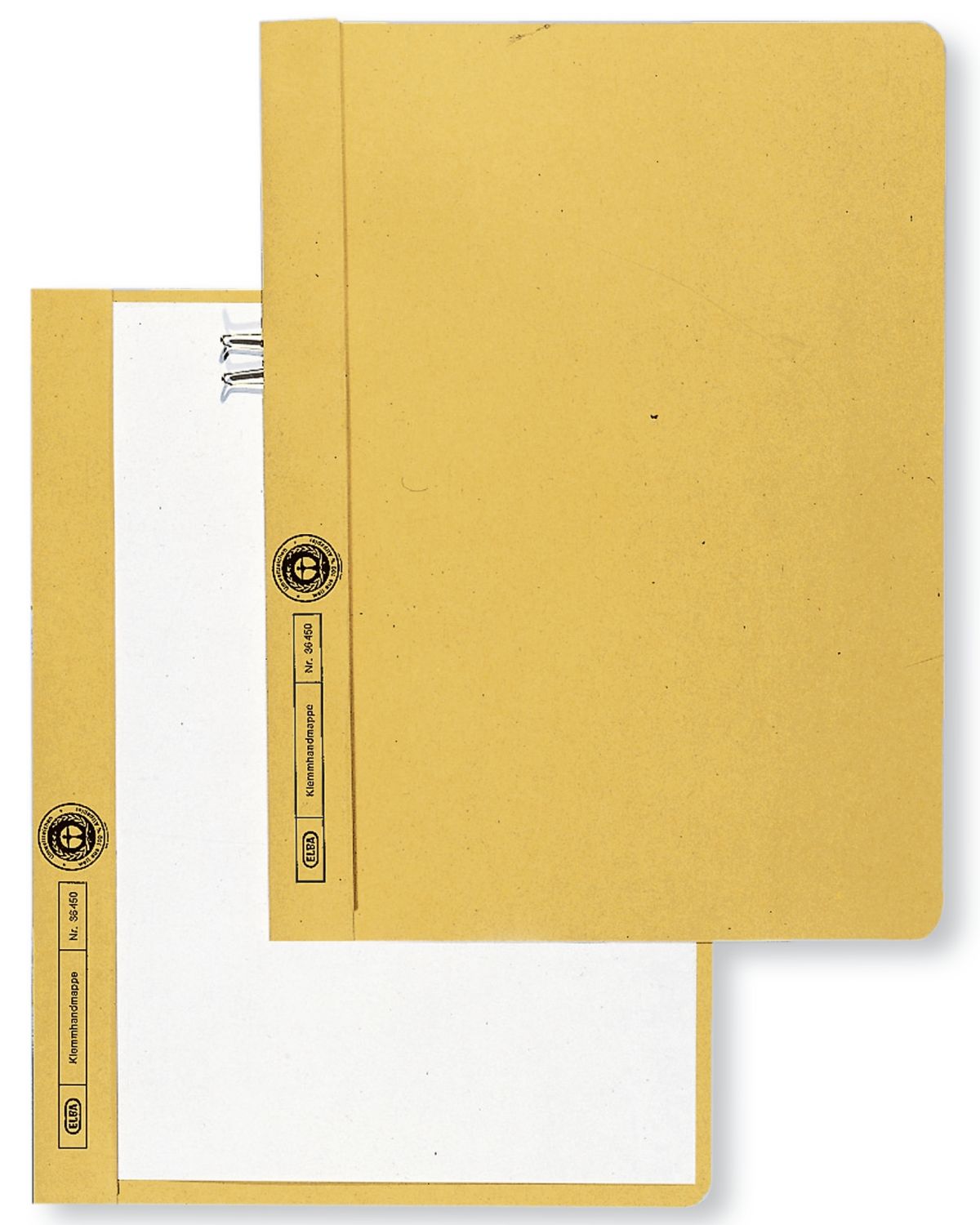 Klemmhandmappe ohne Deckel - A4, 10 Blatt, Manilakarton (RC), rot Klemmhandmappe ohne Deckel - A4, 10 Blatt, Manilakarton (RC), rot