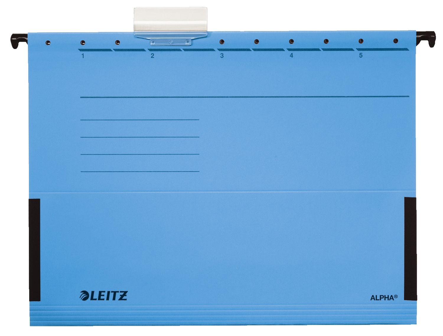 Hängetasche Leitz ALPHA® 1986-00-35, DIN A4, seitlich mit Fröschen, Pemdarec-Karton 275g, blau Hängetasche Leitz ALPHA® 1986-00-35, DIN A4, seitlich mit Fröschen, Pemdarec-Karton 275g, blau