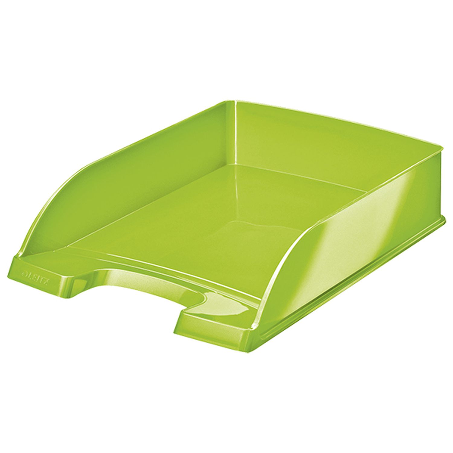 Briefablage Leitz WOW 5226-30-54, DIN A4, Polystyrol, grün metallic