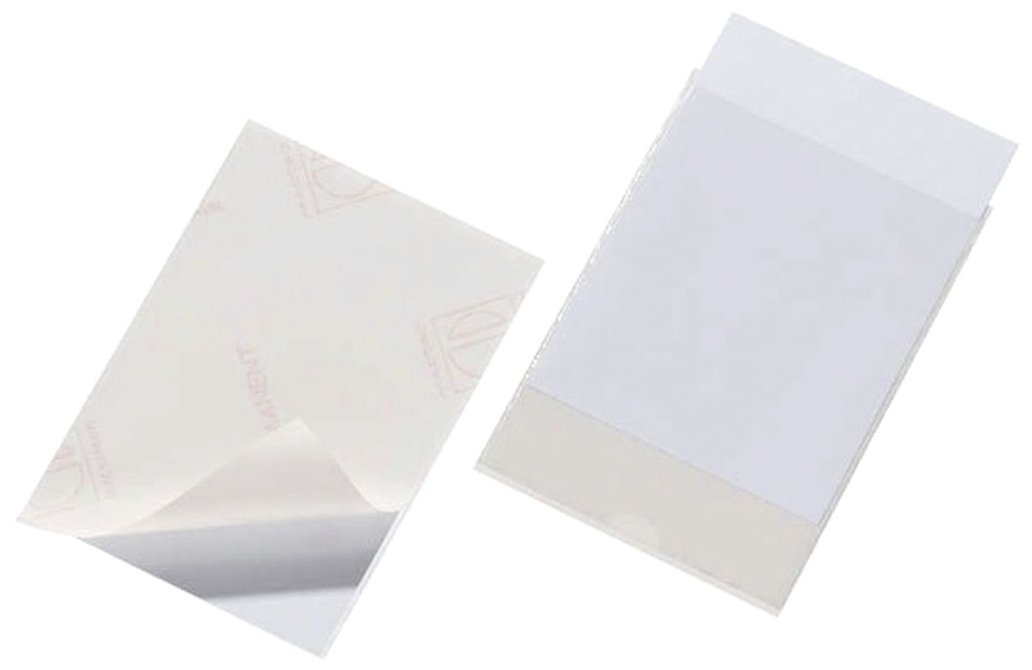 Selbstklebetasche POCKETFIX® - 150x110 mm, seitlich offen, transparent, 25 Stück Selbstklebetasche POCKETFIX® - 150x110 mm, seitlich offen, transparent, 25 Stück