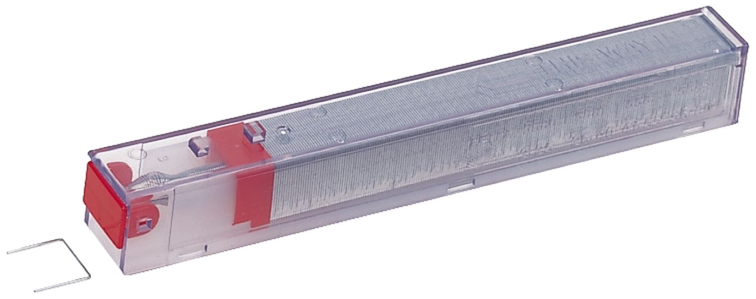 5594 Heftklammern K12 - Einweg-Kassette, 5x210 Stück, rot 5594 Heftklammern K12 - Einweg-Kassette, 5x210 Stück, rot