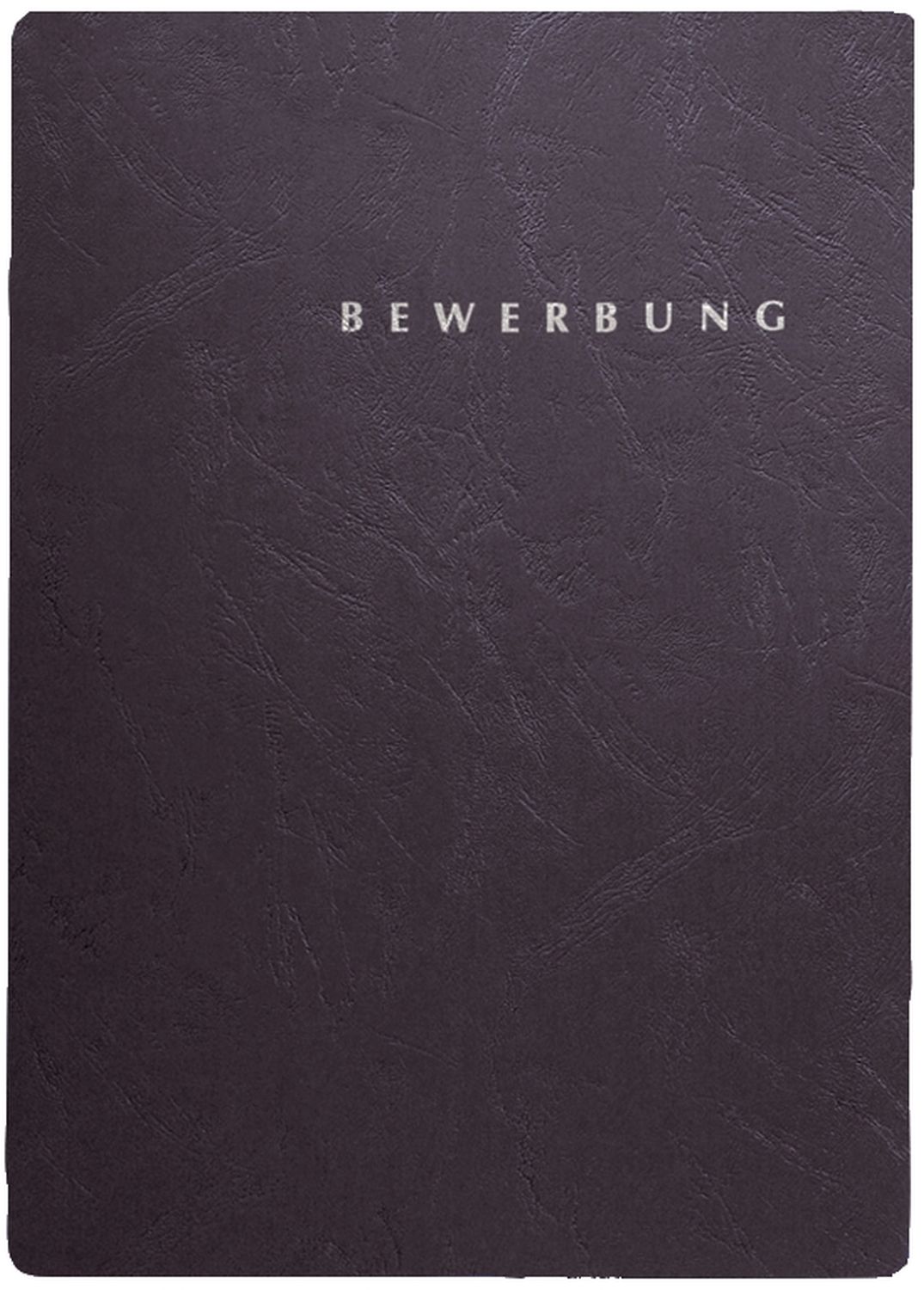 Bewerbungsmappe Select - schwarz, 3-teilig, Klemmschiene und Halbmondstanzung Bewerbungsmappe Select - schwarz, 3-teilig, Klemmschiene und Halbmondstanzung