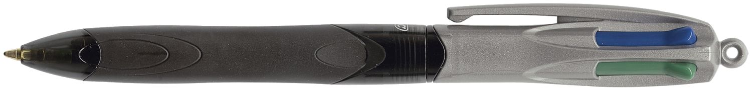 Kugelschreiber 4 Colours GRIP PRO - dokumentenecht, 0,4 mm, schwarz/grau Kugelschreiber 4 Colours GRIP PRO - dokumentenecht, 0,4 mm, schwarz/grau