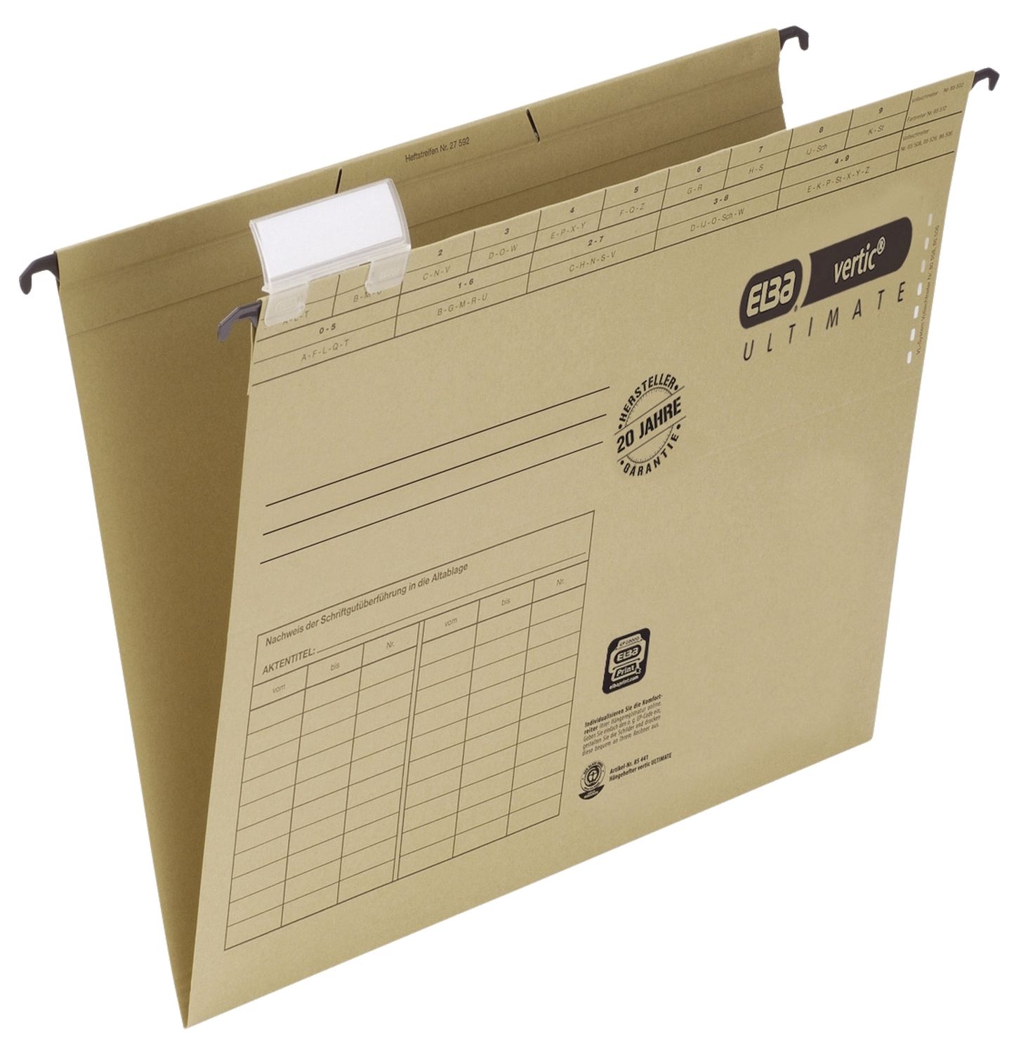Hängemappe Elba vertic® ULTIMATE® 100331249 / 85440, DIN A4, Canson Karton 230 g/qm, braun Hängemappe Elba vertic® ULTIMATE® 100331249 / 85440, DIN A4, Canson Karton 230 g/qm, braun