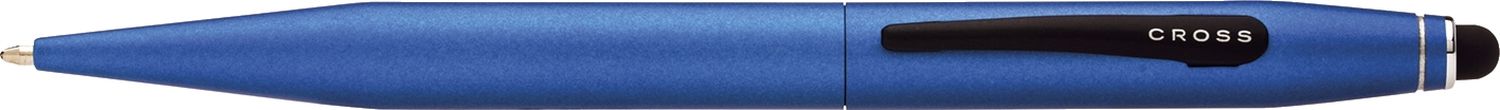 Kugelschreiber TECH 2 - M, Touch Tip, metallic blau Kugelschreiber TECH 2 - M, Touch Tip, metallic blau