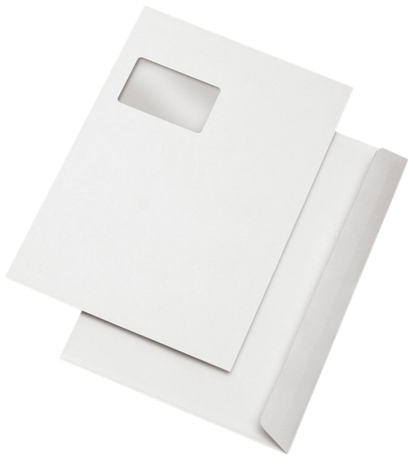 Versandtaschen mayer-network 30025136, C4, Öffnung an der langen Seite, mit Fenster, haftklebend, 100 g/qm, weiß, 500 Stück Versandtaschen mayer-network 30025136, C4, Öffnung an der langen Seite, mit Fenster, haftklebend, 100 g/qm, weiß, 500 Stück