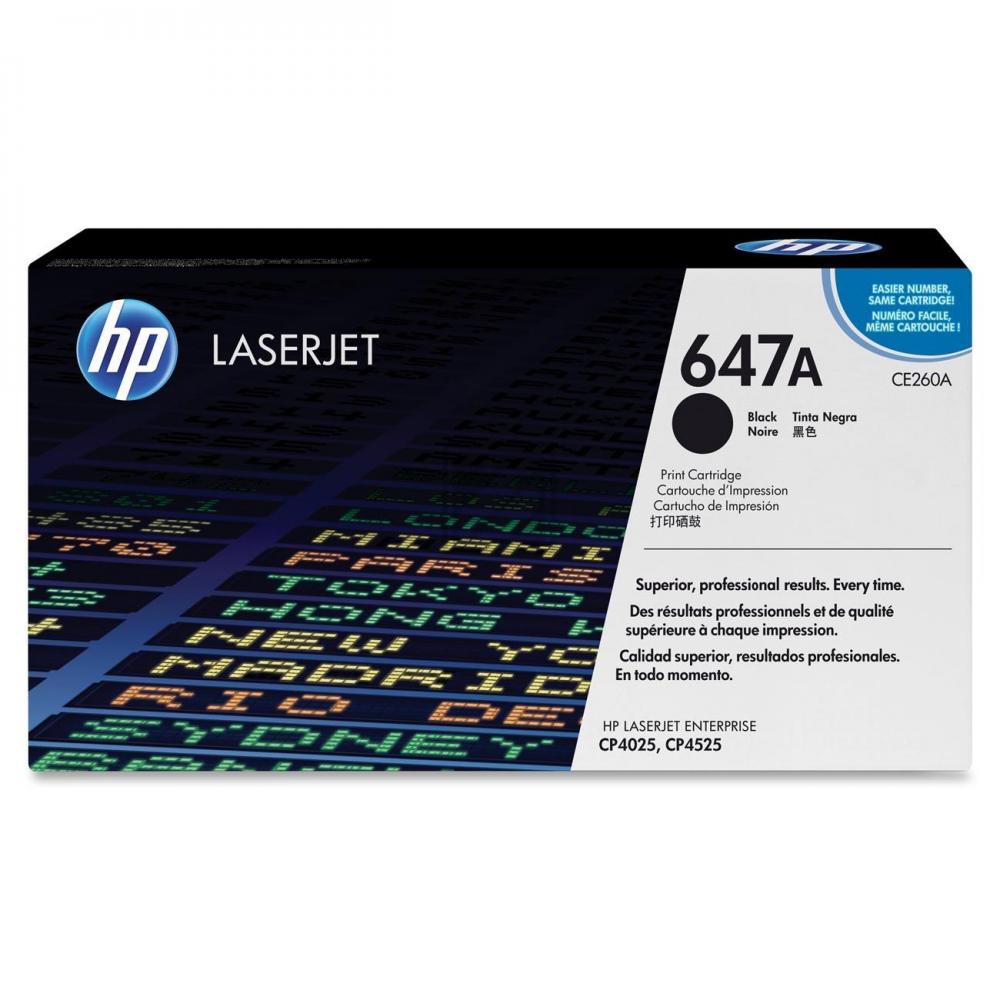 Original HP Tonerkartusche schwarz (CE260A,647A,647ABK,647ABLACK,NO647A,NO647ABK,NO647ABLACK)