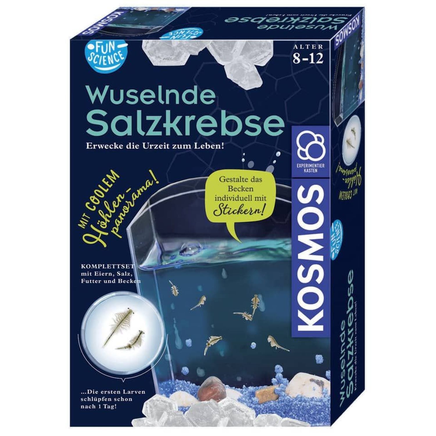 Experimentierkasten - Fun Science Wuselnde Salzkrebse