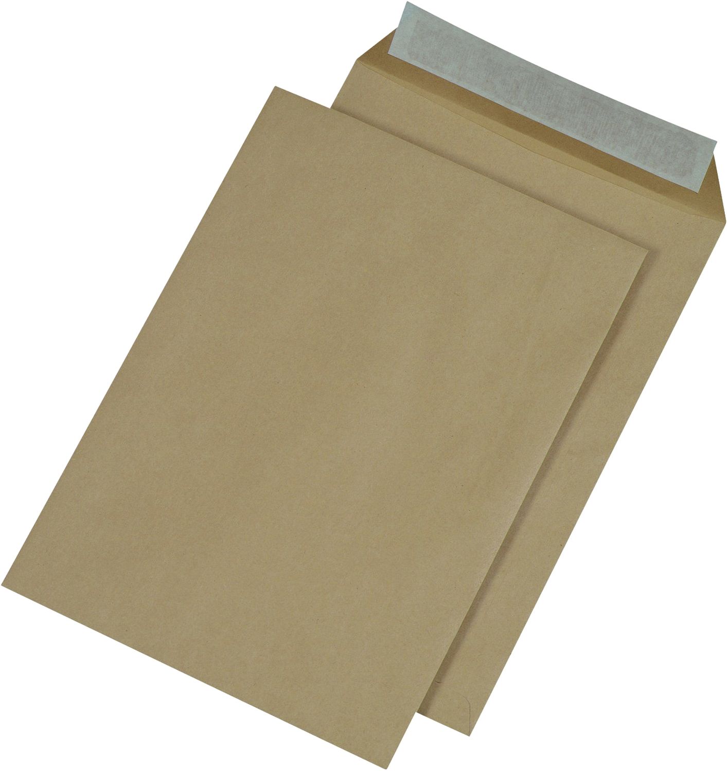 Versandtaschen Recycling mayer-network 30005454, C4 , ohne Fenster, haftklebend, 110 g/qm, braun, 250 Stück