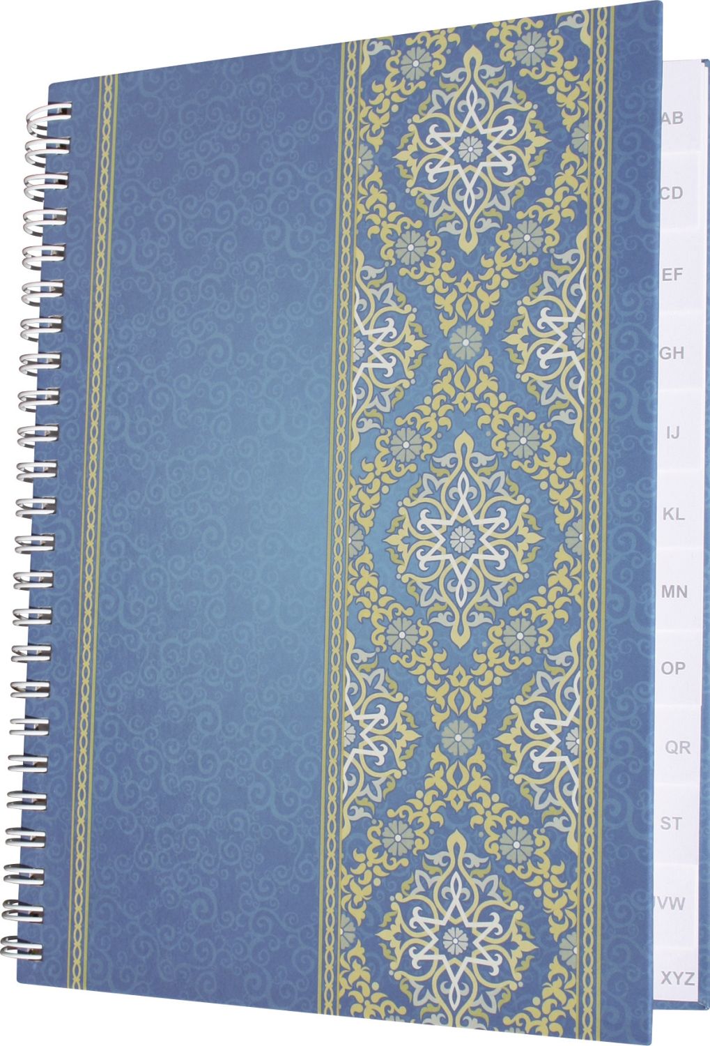 Notizbuch mit Register A-Z "Blue Orient" - A5, 48 Blatt Notizbuch mit Register A-Z "Blue Orient" - A5, 48 Blatt