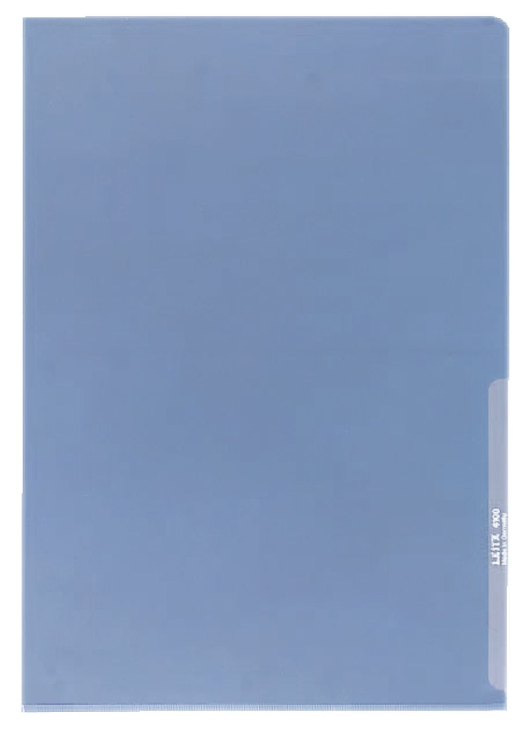 4100 Sichthülle Premium, A4, PVC, dokumentenecht, blau