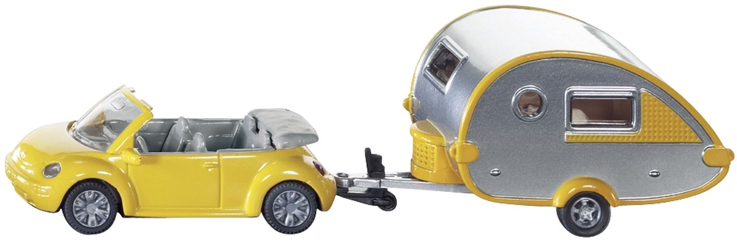 PKW mit Wohnanhänger, Nr. 1629, 1:55 PKW mit Wohnanhänger, Nr. 1629, 1:55
