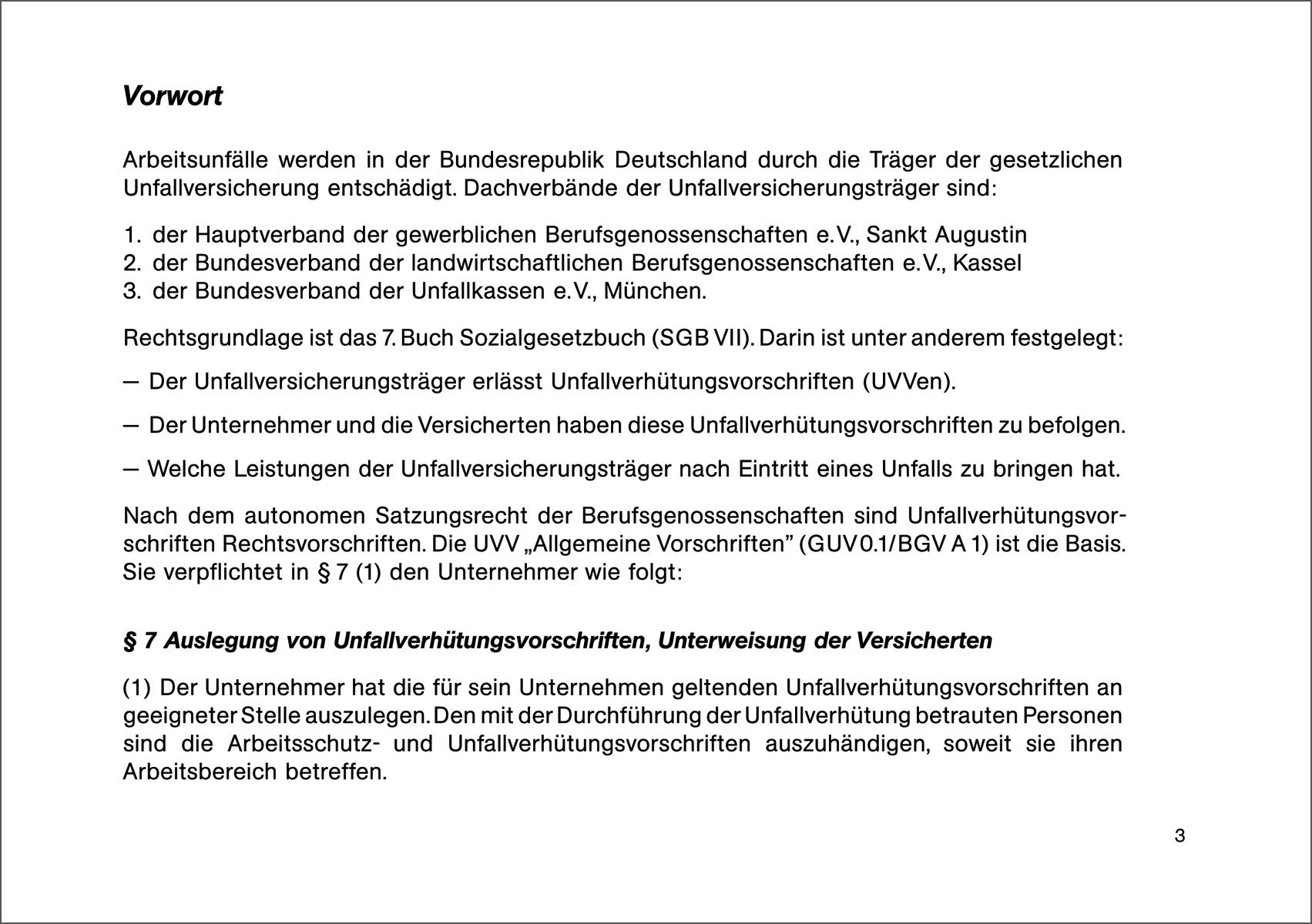 Unterweisungsbuch für die betriebliche Unfallverhütung, 48 Seiten, DIN A5 quer Unterweisungsbuch für die betriebliche Unfallverhütung, 48 Seiten, DIN A5 quer