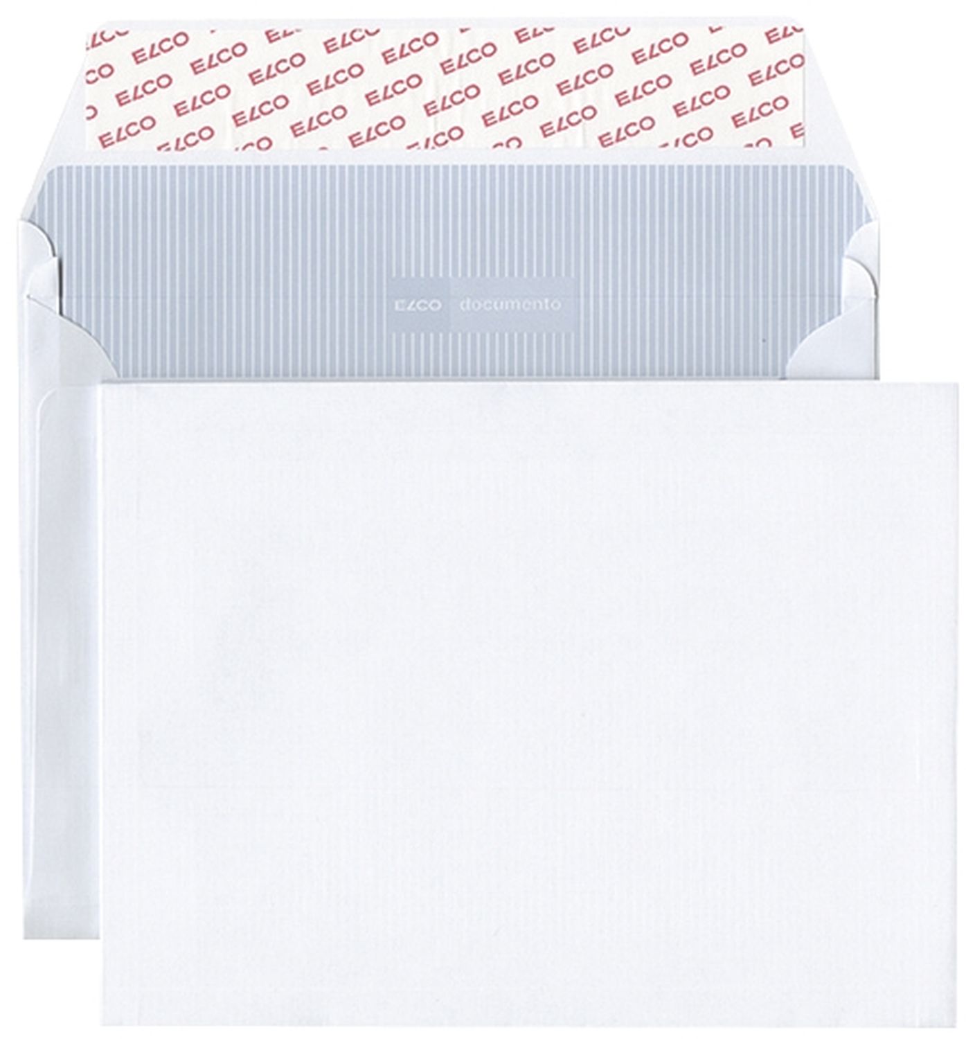 Faltentasche documento Elco 48483, C5 plus, weiß, 120 g/qm, Haftklebung, 20 mm Seitenfalte Faltentasche documento Elco 48483, C5 plus, weiß, 120 g/qm, Haftklebung, 20 mm Seitenfalte