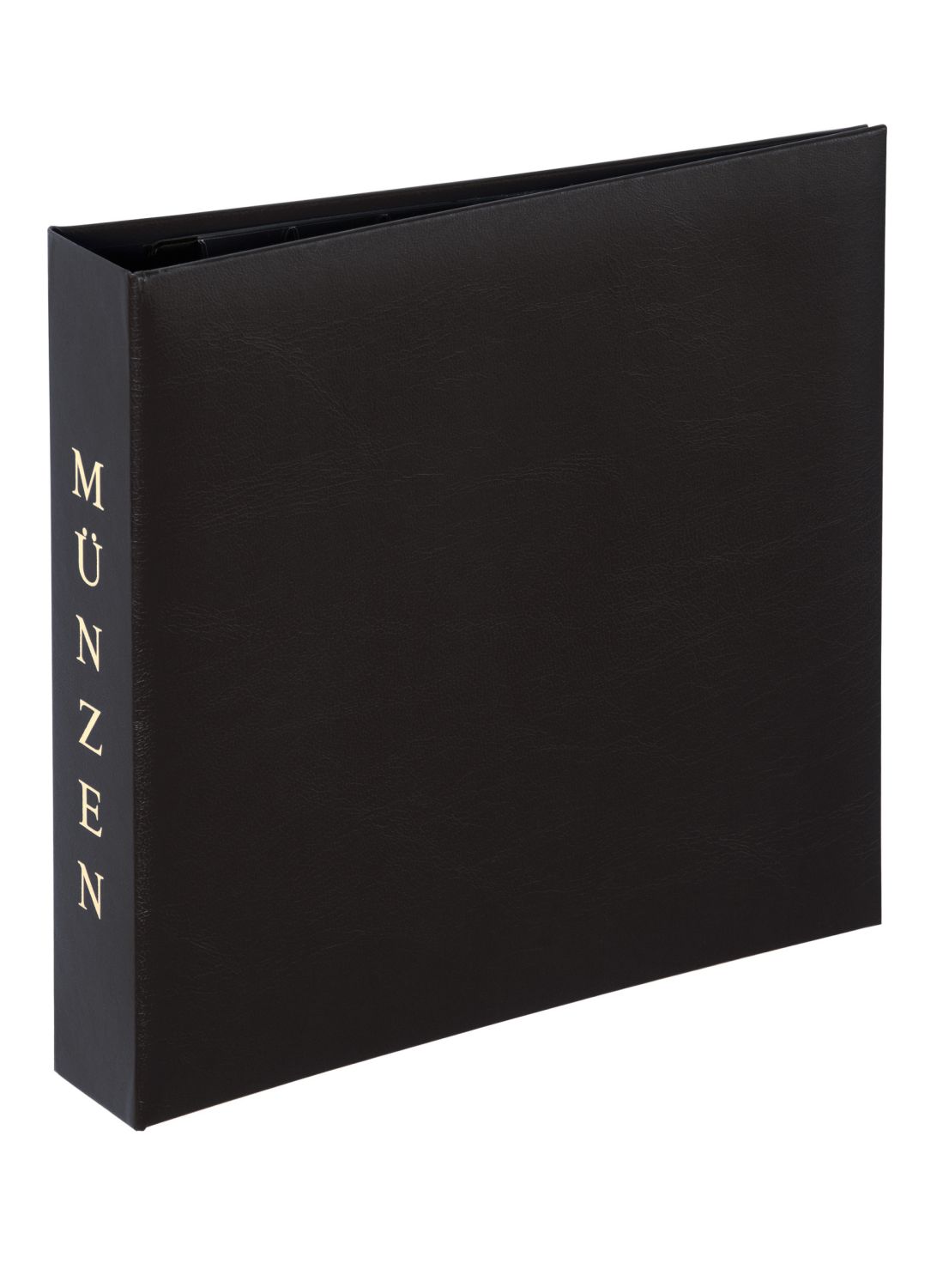 Münzalbum Kunstleder schwarz Münzalbum Kunstleder schwarz