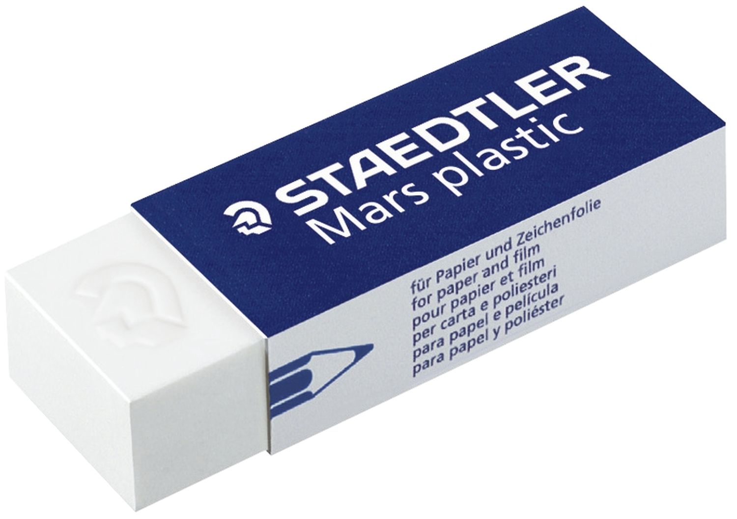 Mars® plastic 526 50 Radierer, PVC, 65 x 13 x 23 mm