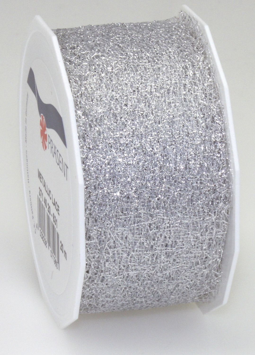 Zierband  - 72 mm x 20 m, silber