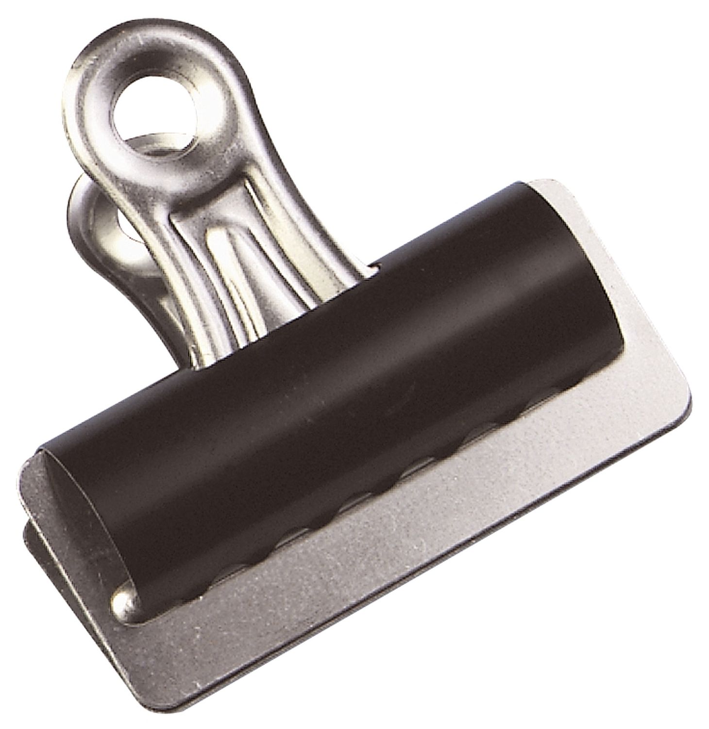 Briefklemmer - 75 mm, Klemmvolumen 20 mm, schwarz, 10 Stück Briefklemmer - 75 mm, Klemmvolumen 20 mm, schwarz, 10 Stück
