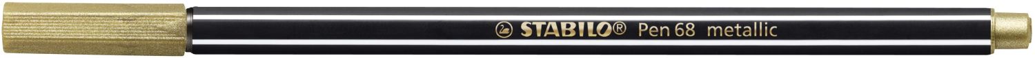 Premium Metallic-Filzstift - Pen 68 metallic - Einzelstift - gold