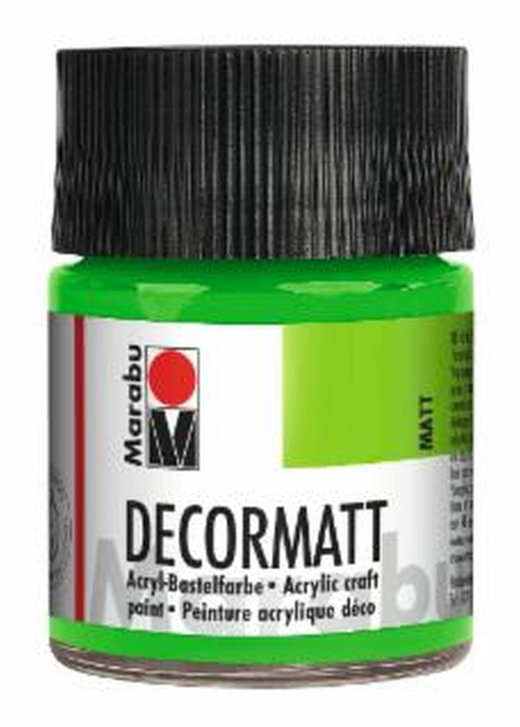 Decormatt Acryl - Gelbgrün 066, 50 ml